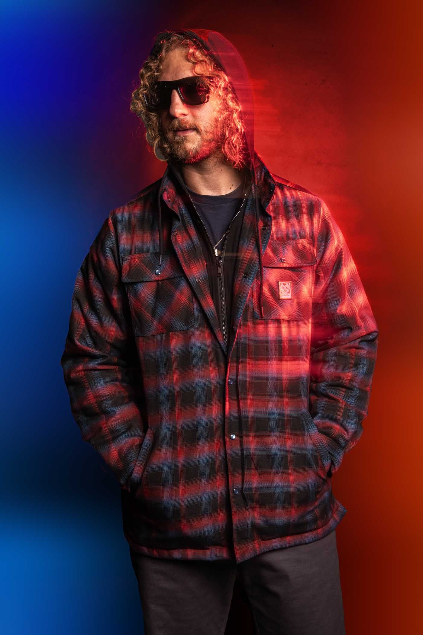 Dixxon Dimension Hooded Flannel Jacket - Image 3