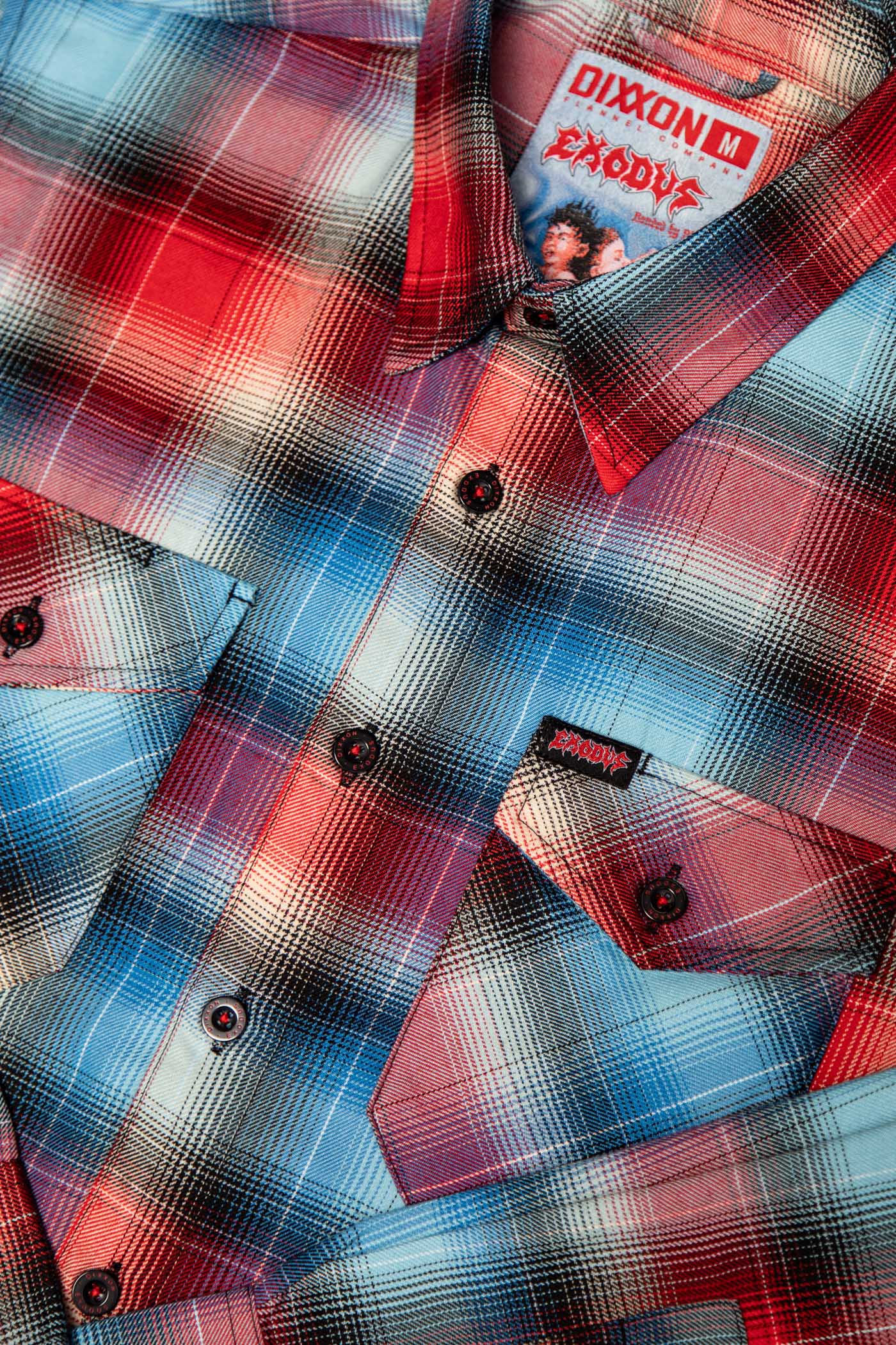 Dixxon Exodus Bonded By Blood Flannel - Image 4