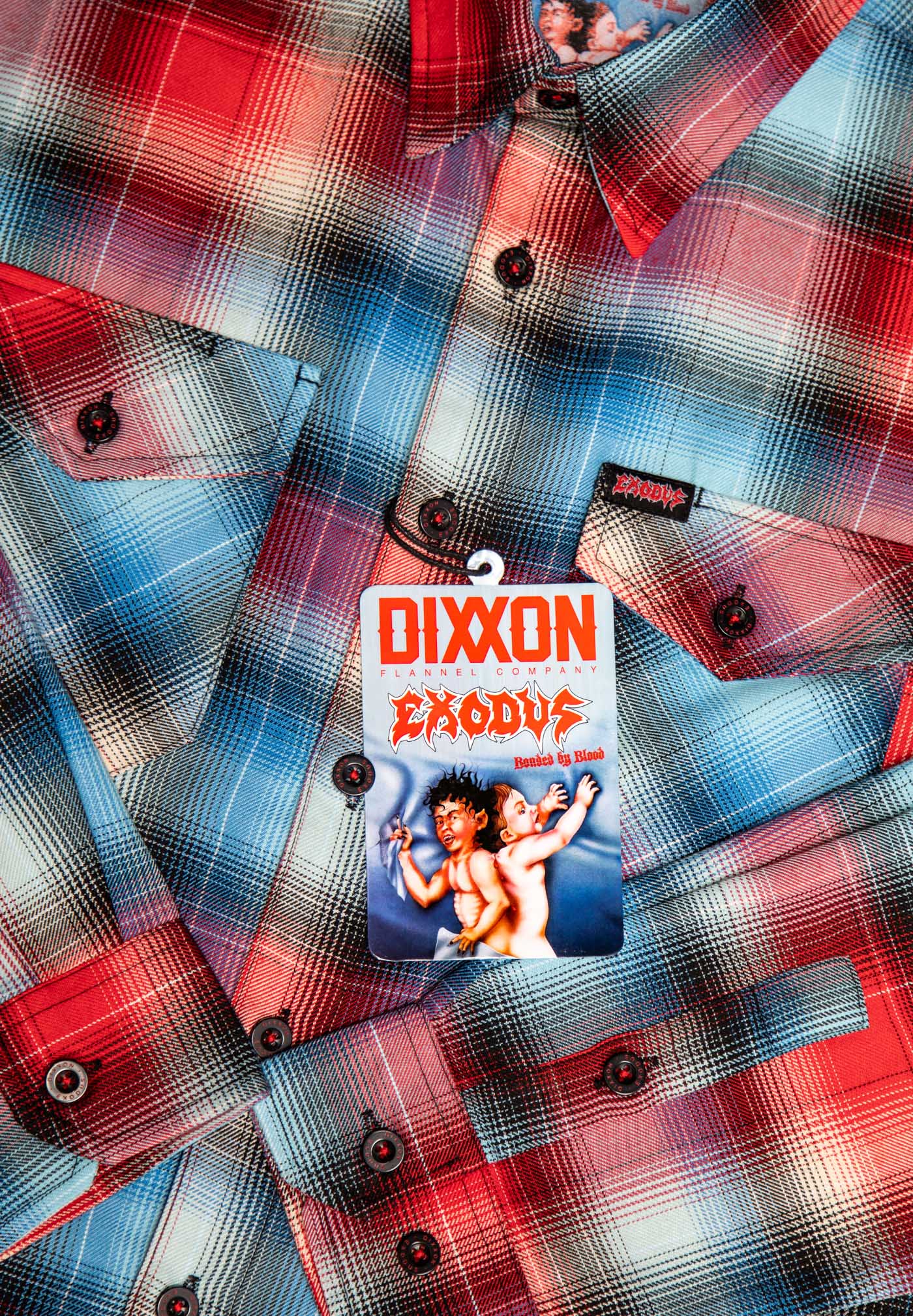 Dixxon Exodus Bonded By Blood Flannel - Image 6