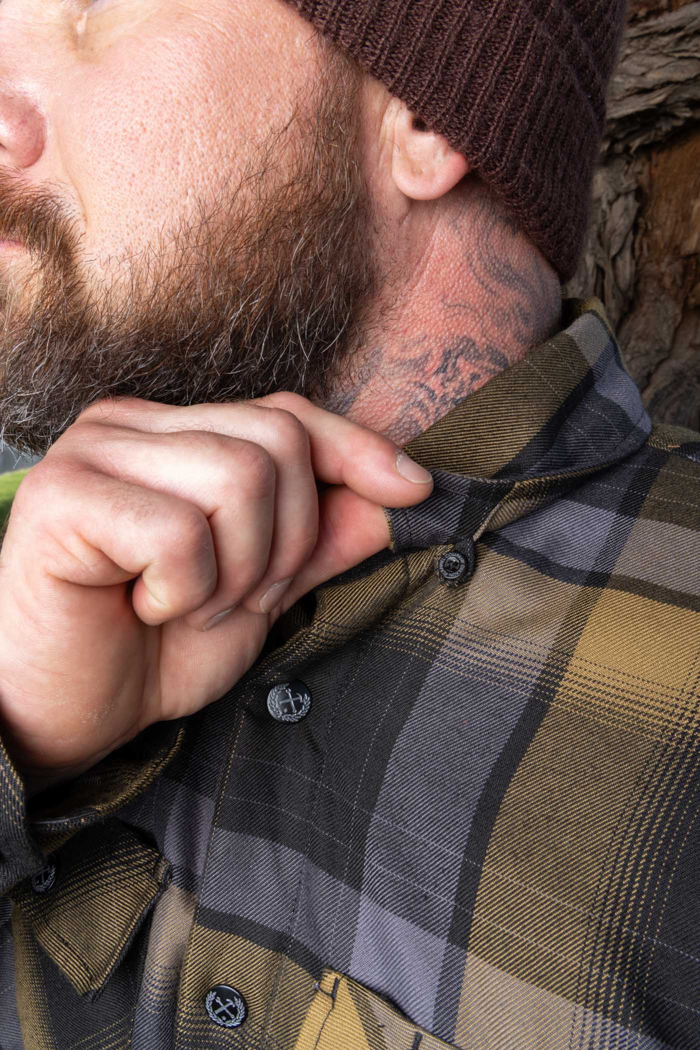 Dixxon Knox Sherpa Lined Flannel Jacket - Image 6