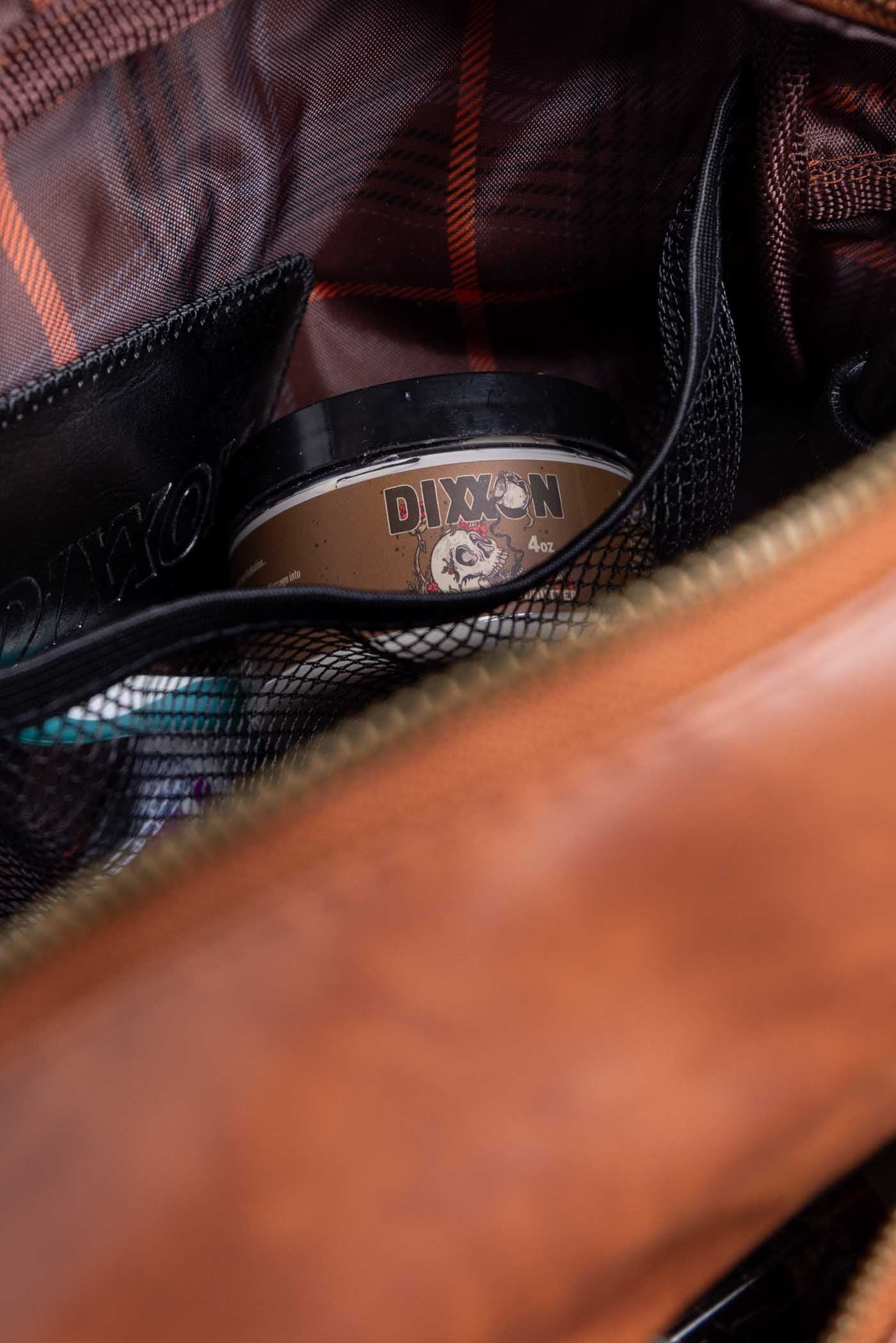 Dixxon Toiletry Bag Brown - Image 3