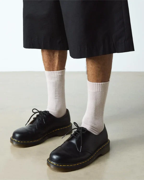 Dr. Martens Double Doc Socks Organic Cotton Blend - Vintage Taupe - Image 2
