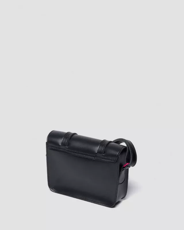 Dr Martens 7" Satchel Black/Pink Tartan - Image 7