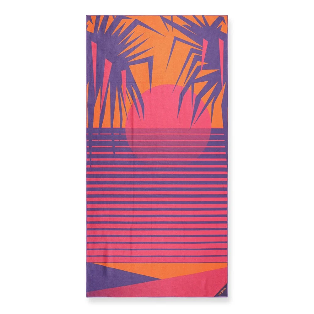 Dritimes Dusk Beach Towel