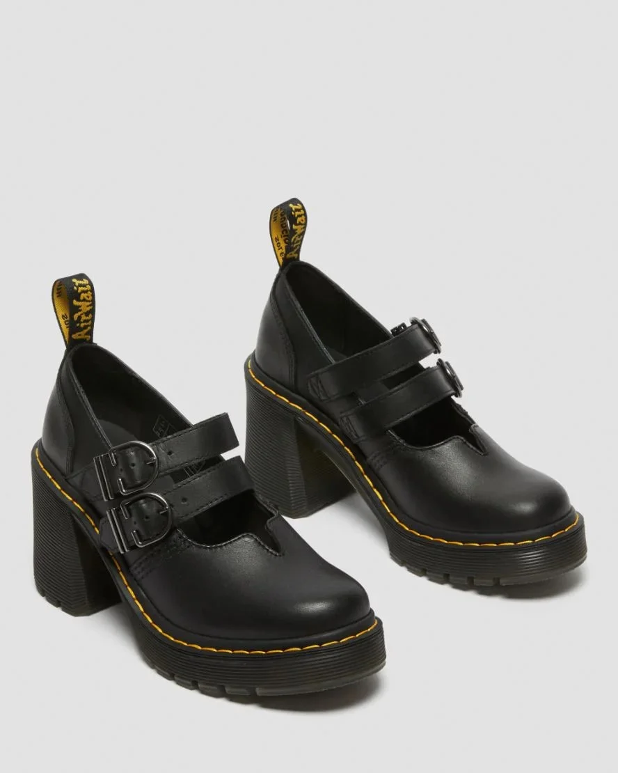 Dr. Martens Eviee Mary Jane Sendal - Black Sendal - Image 3