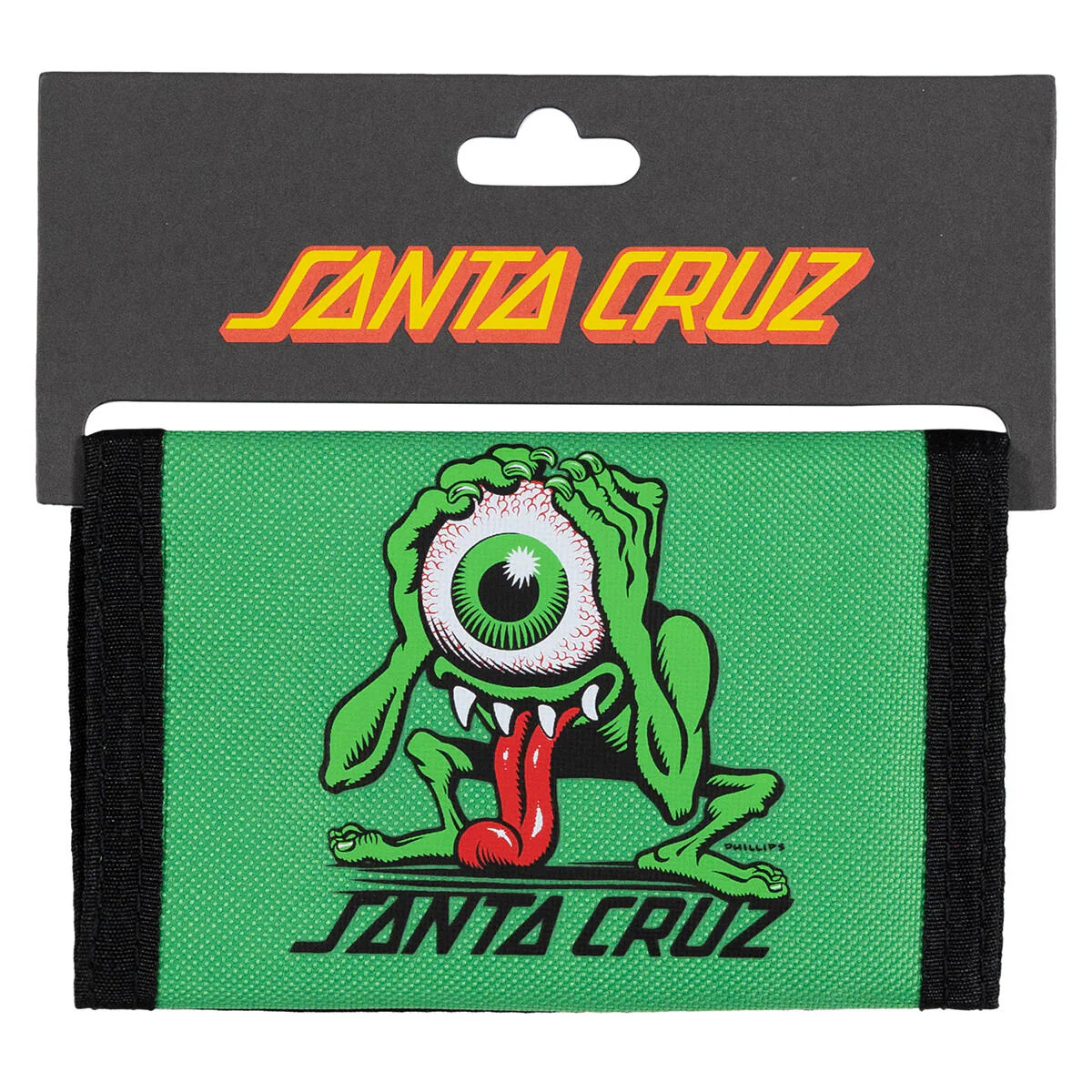 Santa Cruz Eyegore Strip Velcro Wallet - Image 5