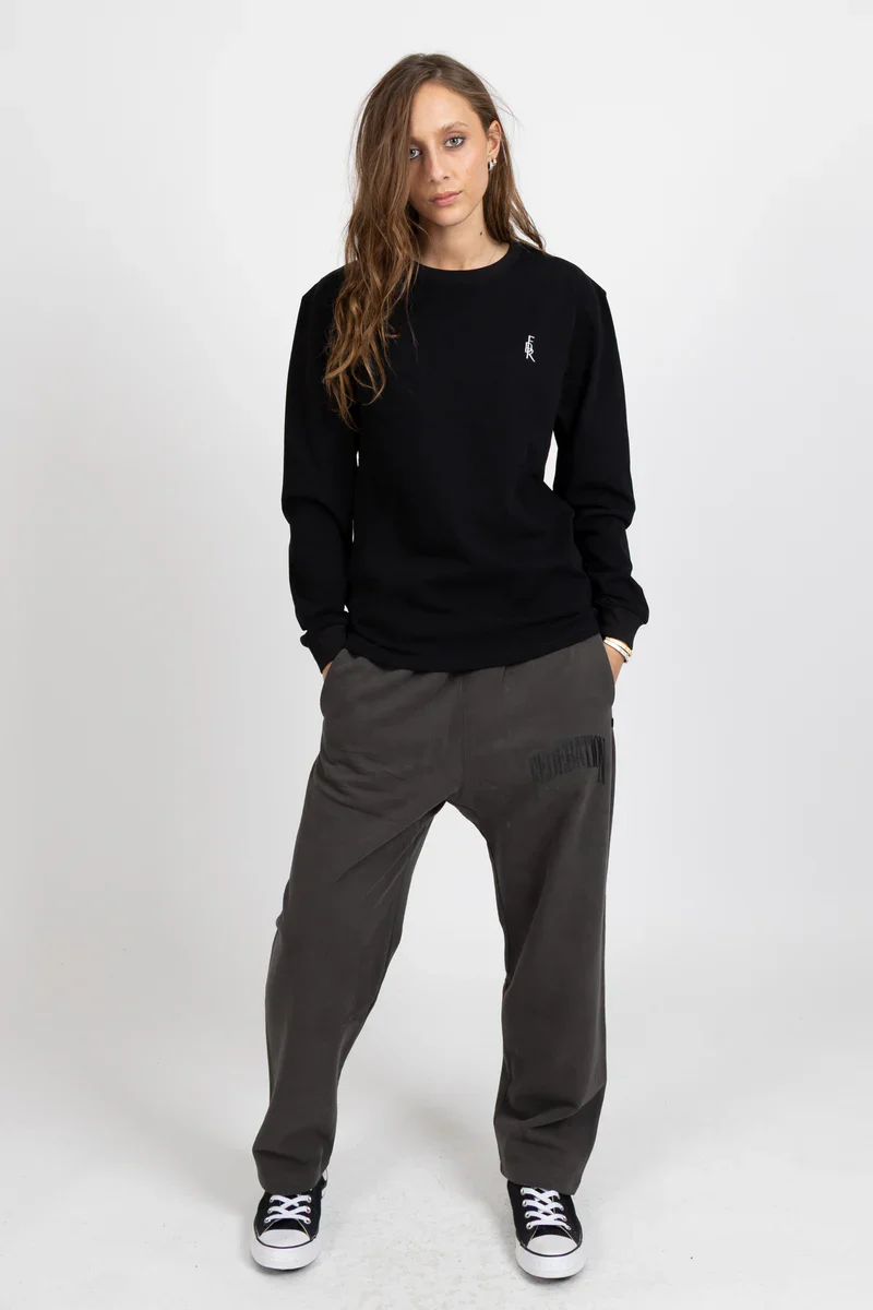 Federation LS Tour Tee - FDR - Black - Image 2