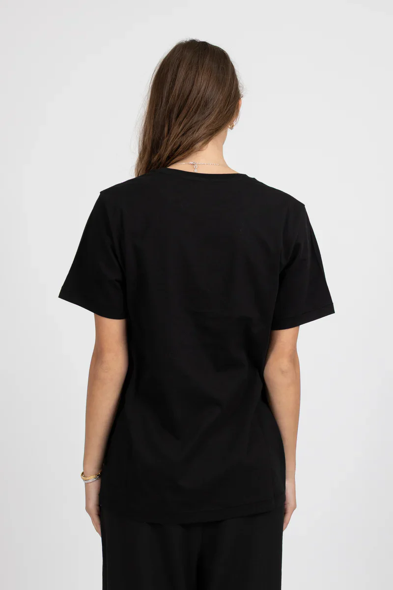 Federation Rush Tee - Rose - Black - Image 2