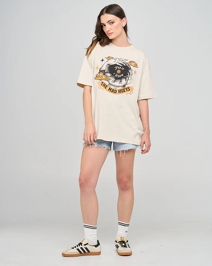 The Mad Hueys FKD IF I KNOW | WOMENS OVERSIZED TEE - Image 6