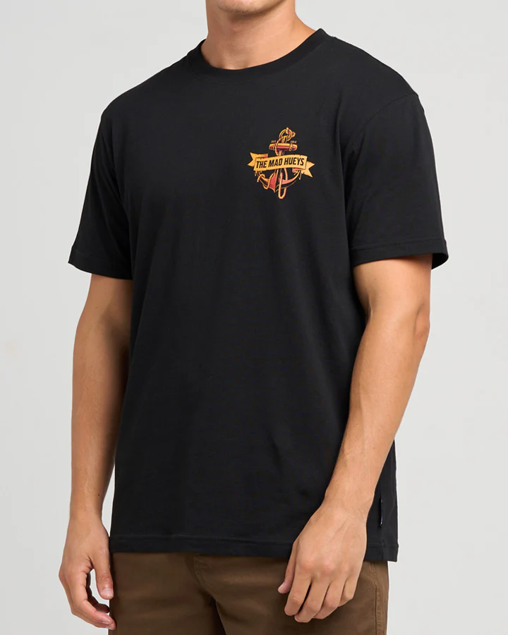 THE MAD HUEYS FLAME ANCHOR | SS TEE - Image 4