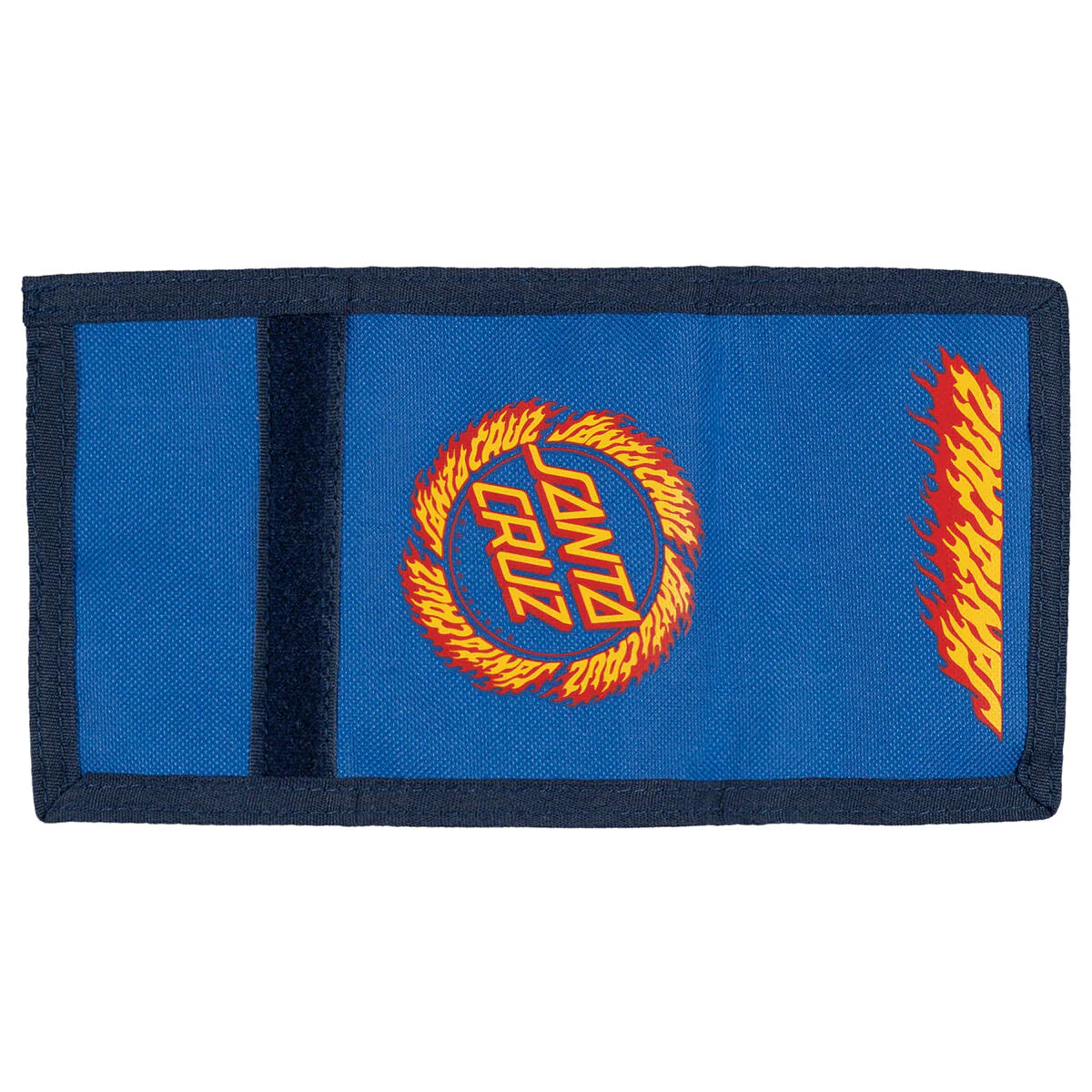 Santa Cruz Flame Ringed Dot Velcro Wallet - Image 4