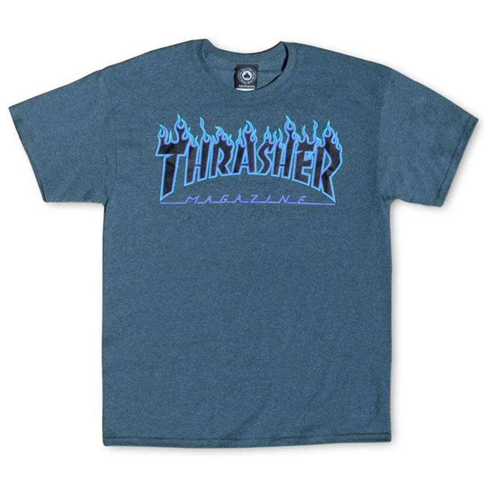 Thrasher Flame Tee - Image 3