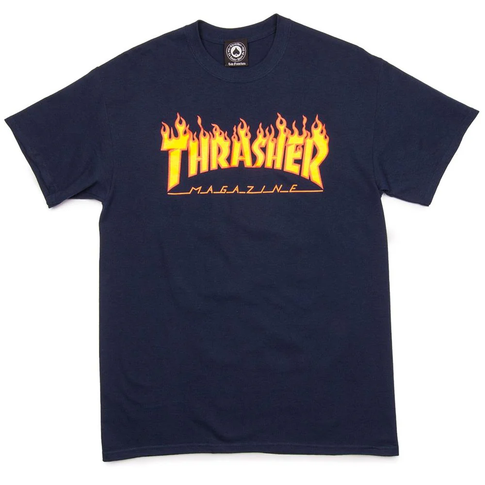 Thrasher Flame Tee - Image 4
