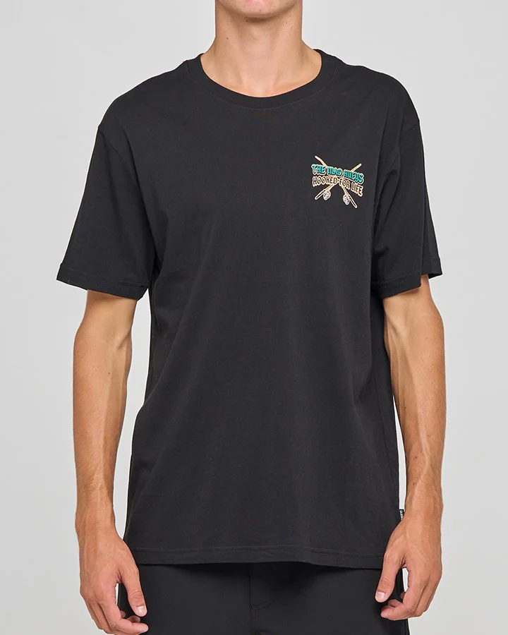 The Mad Hueys FROTHIN HOOKED FOR LIFE | SS TEE - Image 2