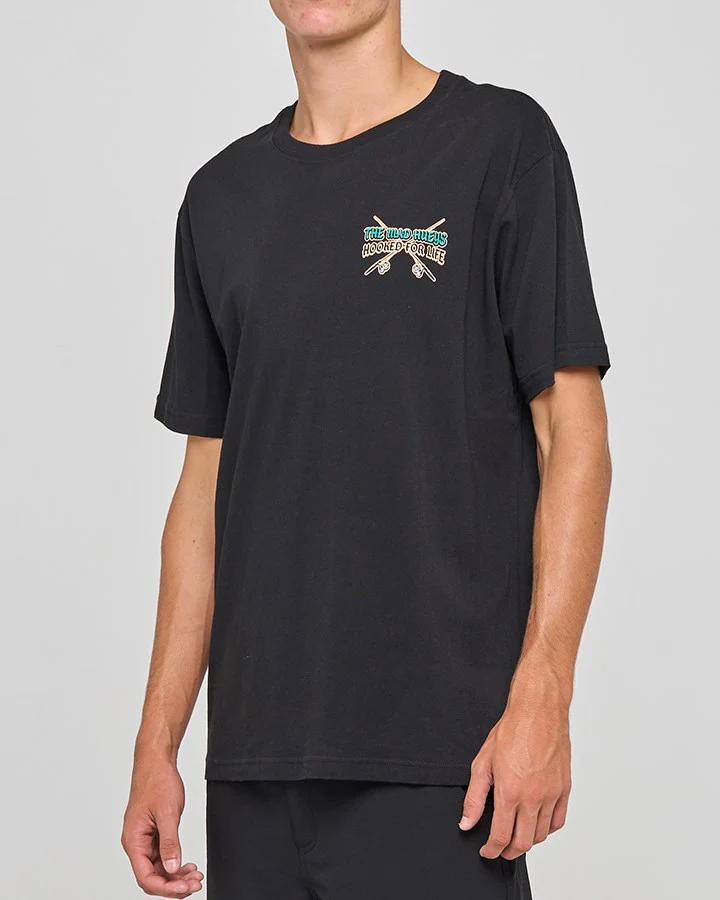 The Mad Hueys FROTHIN HOOKED FOR LIFE | SS TEE - Image 3
