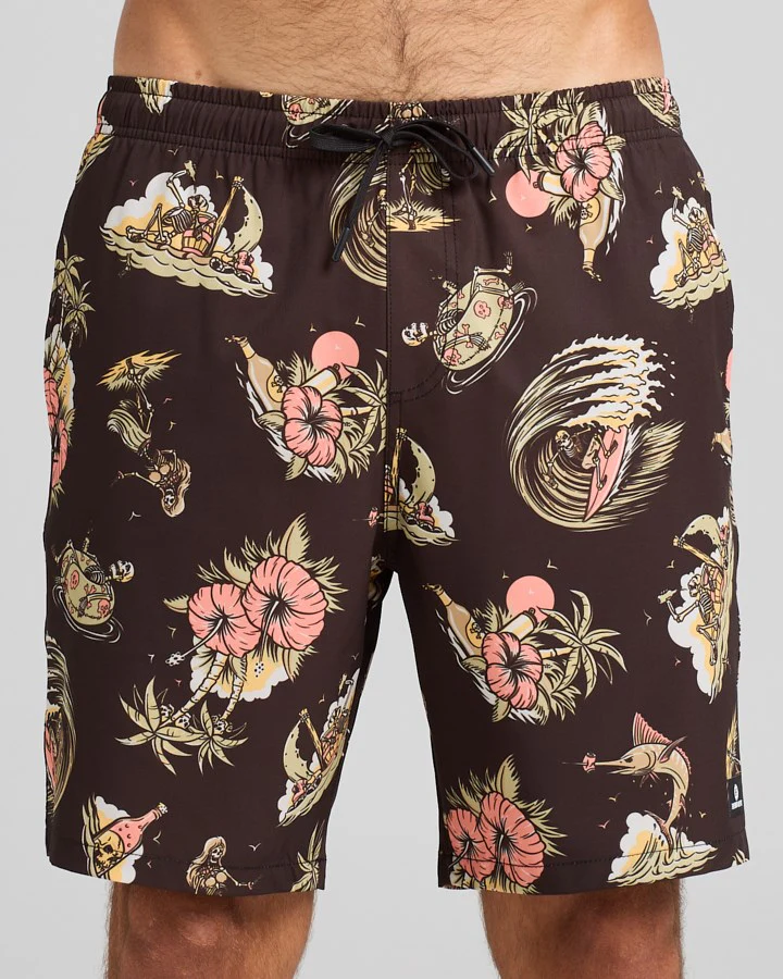 The Mad Hueys FROTHIN OUT | 19" SWIM VOLLEY SHORT - Image 3