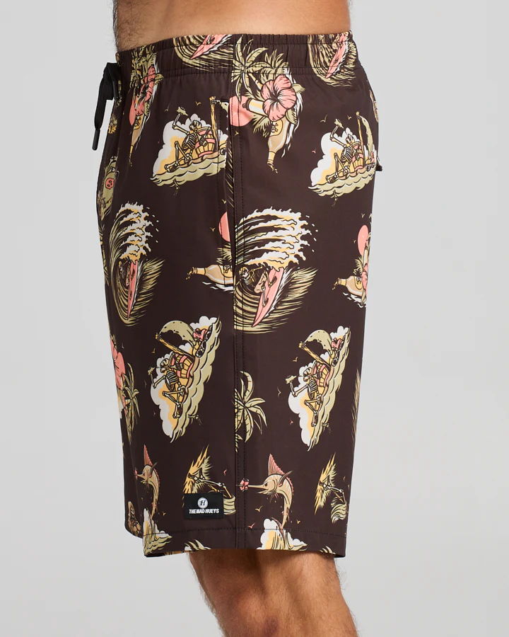 The Mad Hueys FROTHIN OUT | 19" SWIM VOLLEY SHORT - Image 4