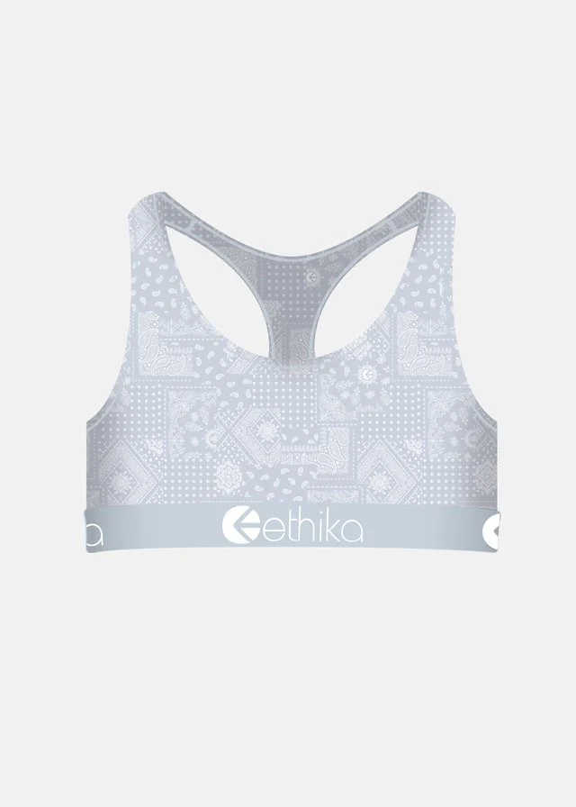Ethika Girls Ice Paisley Sports Bra