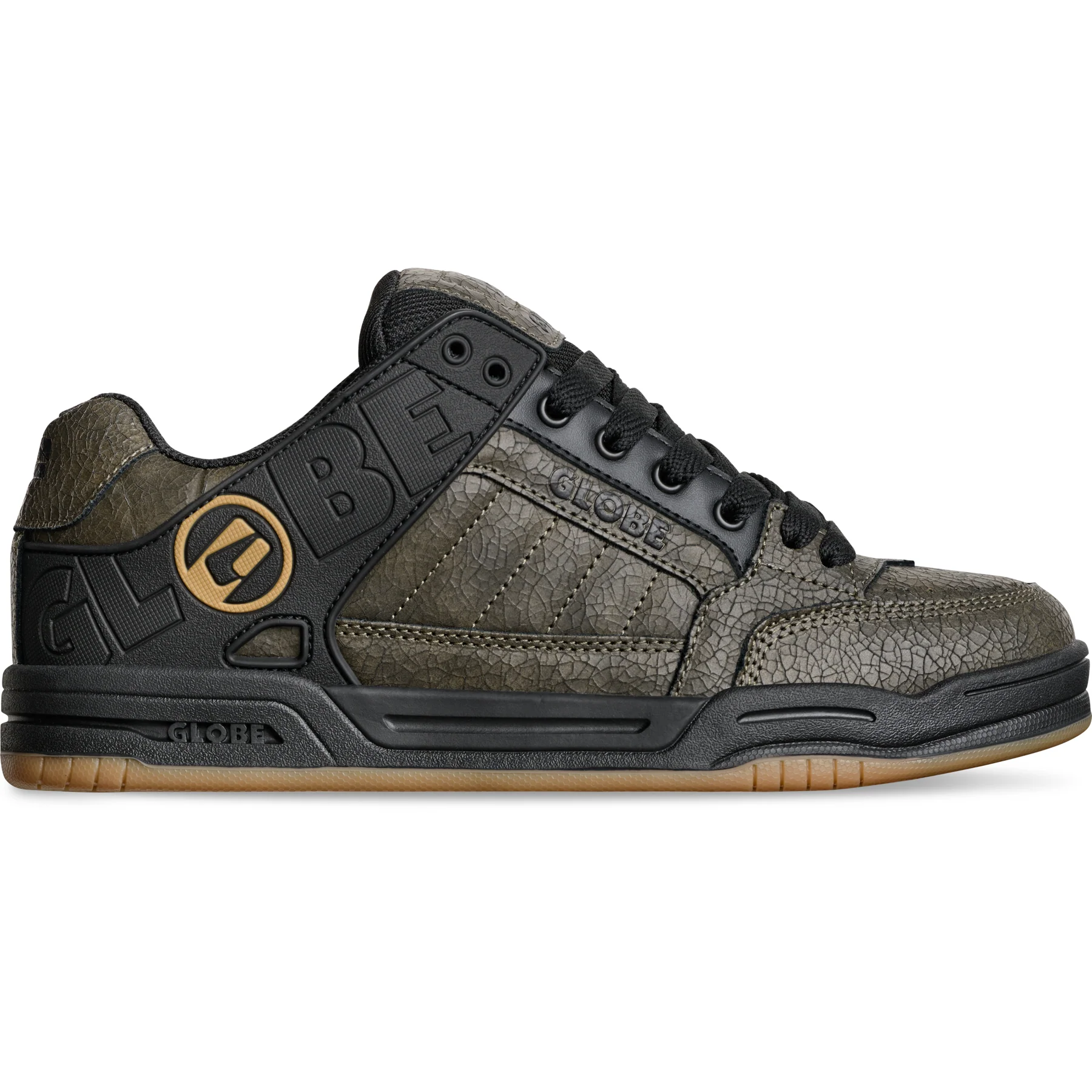 Globe Tilt - Distressed Leather