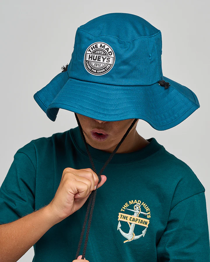 The Mad Hueys GOOD LIFE HUEYS | YOUTH WIDE BRIM HAT - Image 4