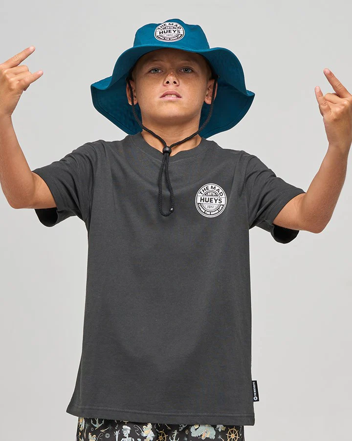 The Mad Hueys GOOD LIFE HUEYS | YOUTH WIDE BRIM HAT - Image 5