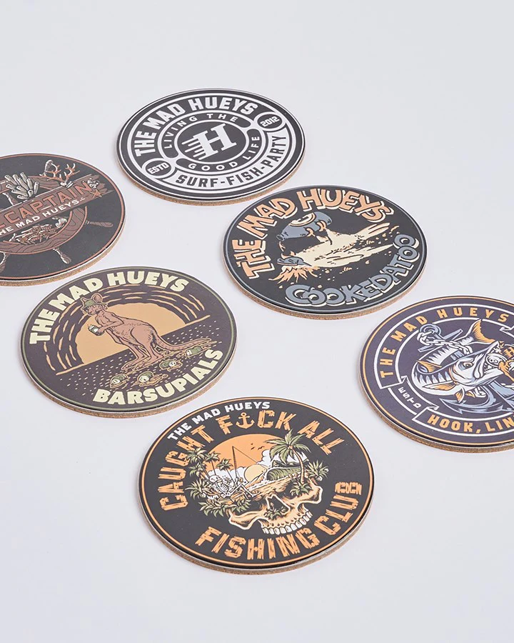 The Mad Hueys HUEYS | DRINKING COASTERS - Image 3