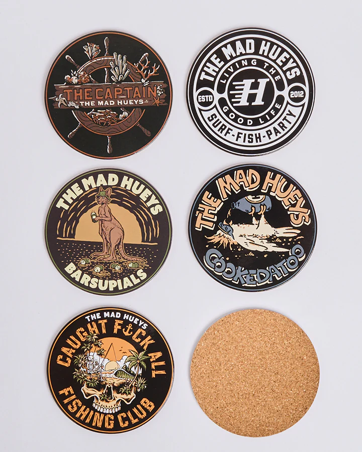 The Mad Hueys HUEYS | DRINKING COASTERS - Image 5