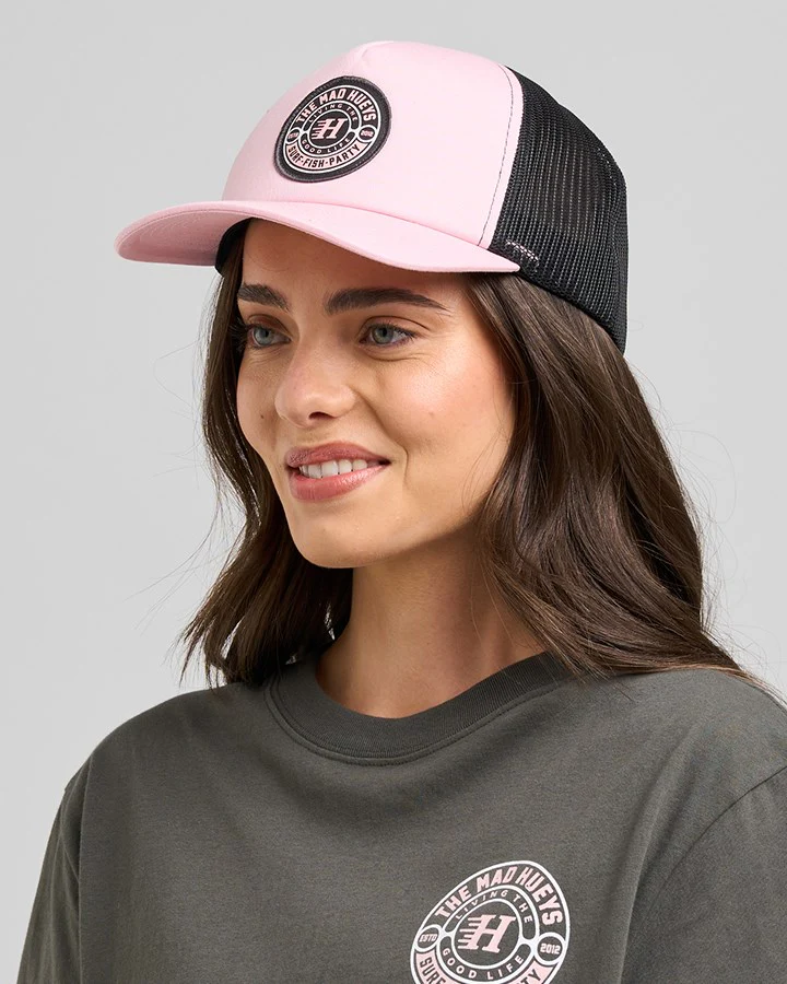 The Mad Hueys HUEYS GOOD LIFE | WOMENS TWILL TRUCKER - Image 2