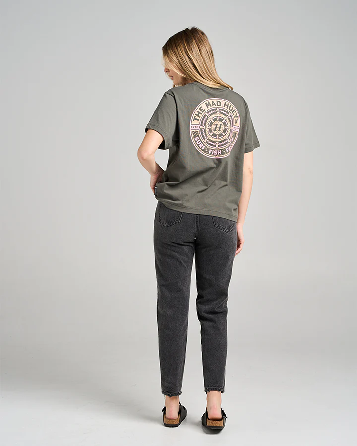 The Mad Hueys HUEYS SHIP WHEEL | WOMENS SS TEE - Image 5