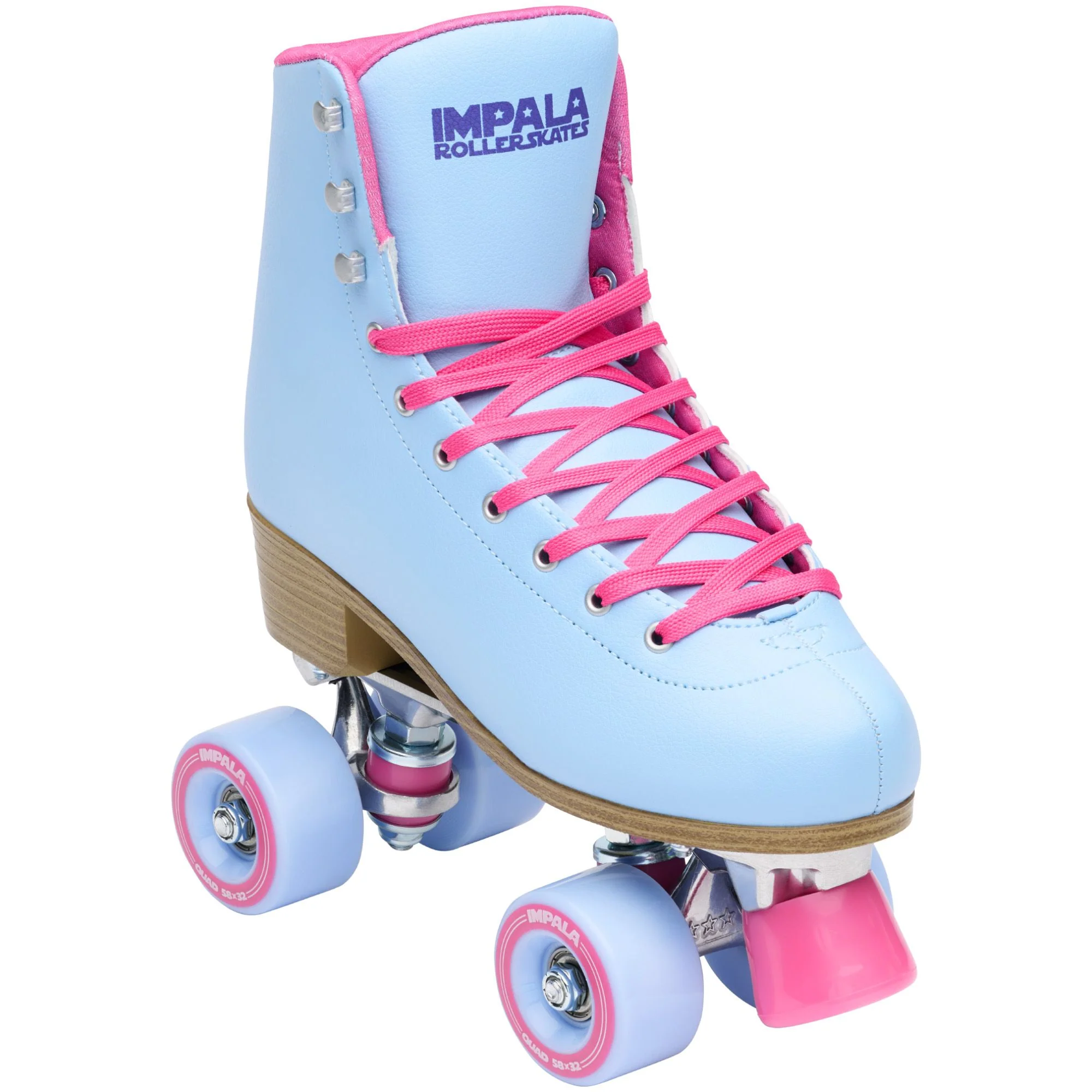 Impala Womens Rollerskates Blue Raspberry - Image 2