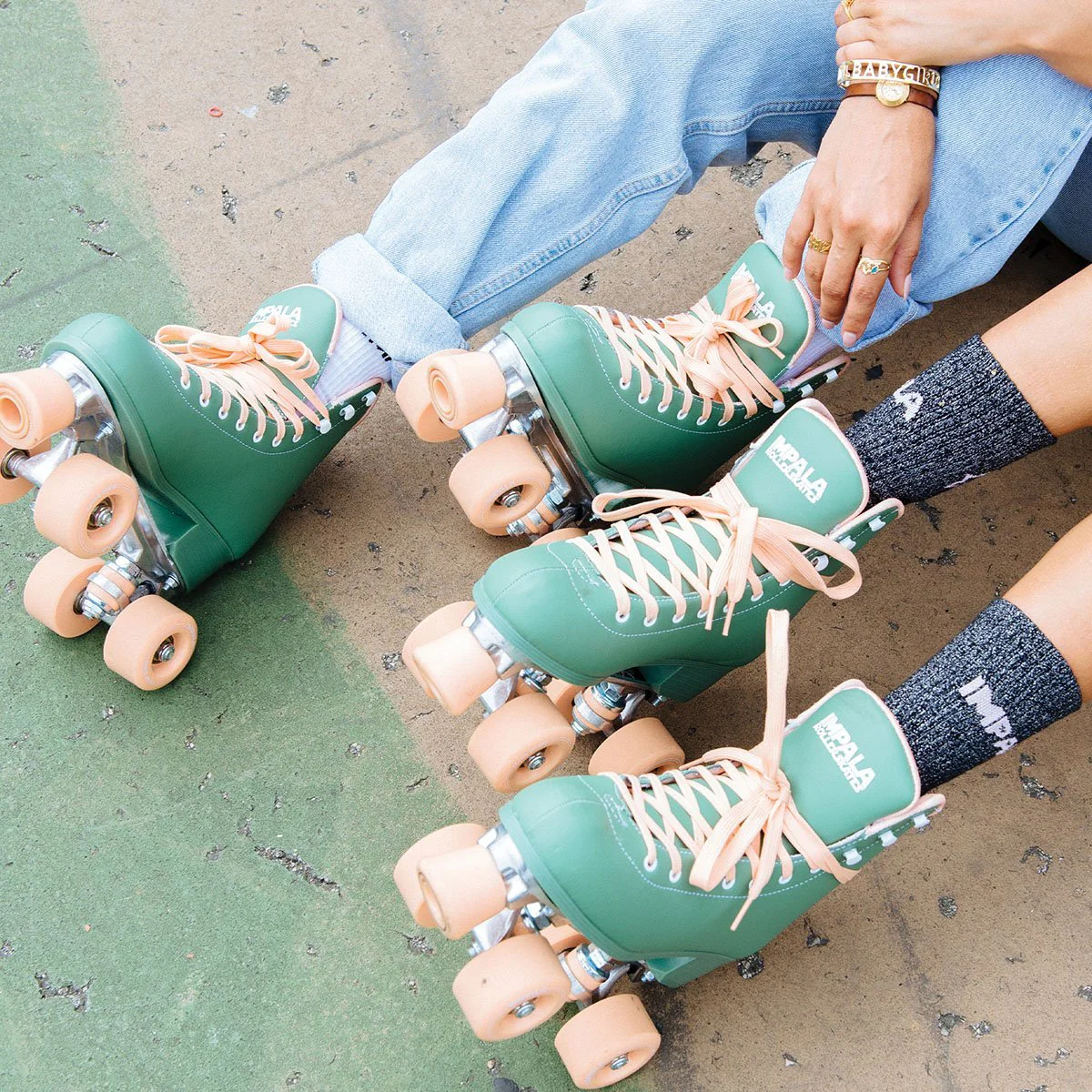 Impala Womens Rollerskates Forest - Image 8