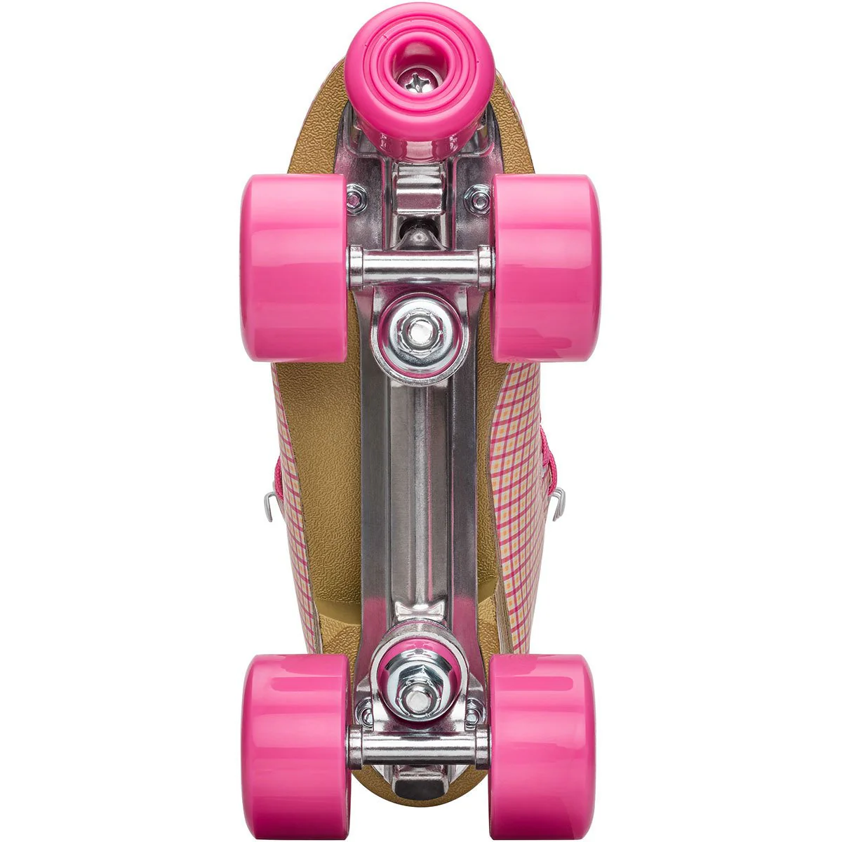Impala Womens Rollerskates Pink Tartan - Image 4