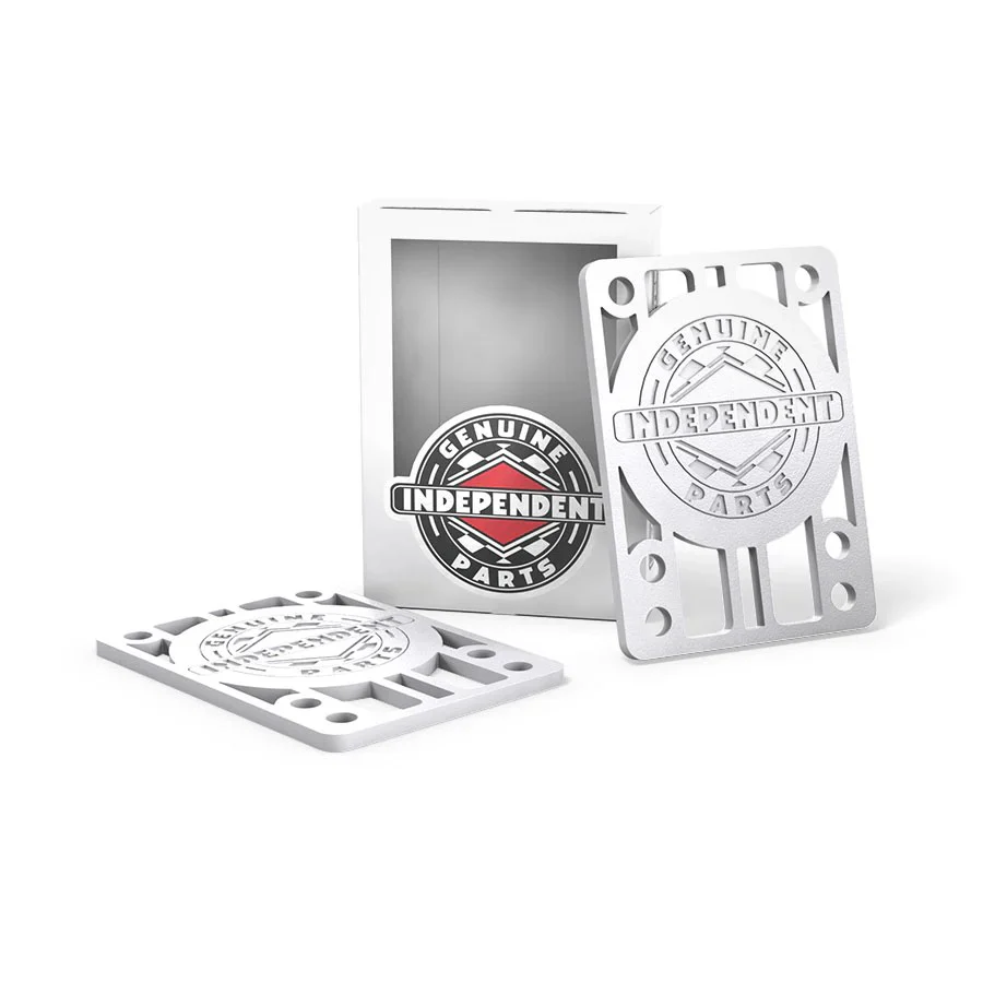 Independent 1/8" Riser - White