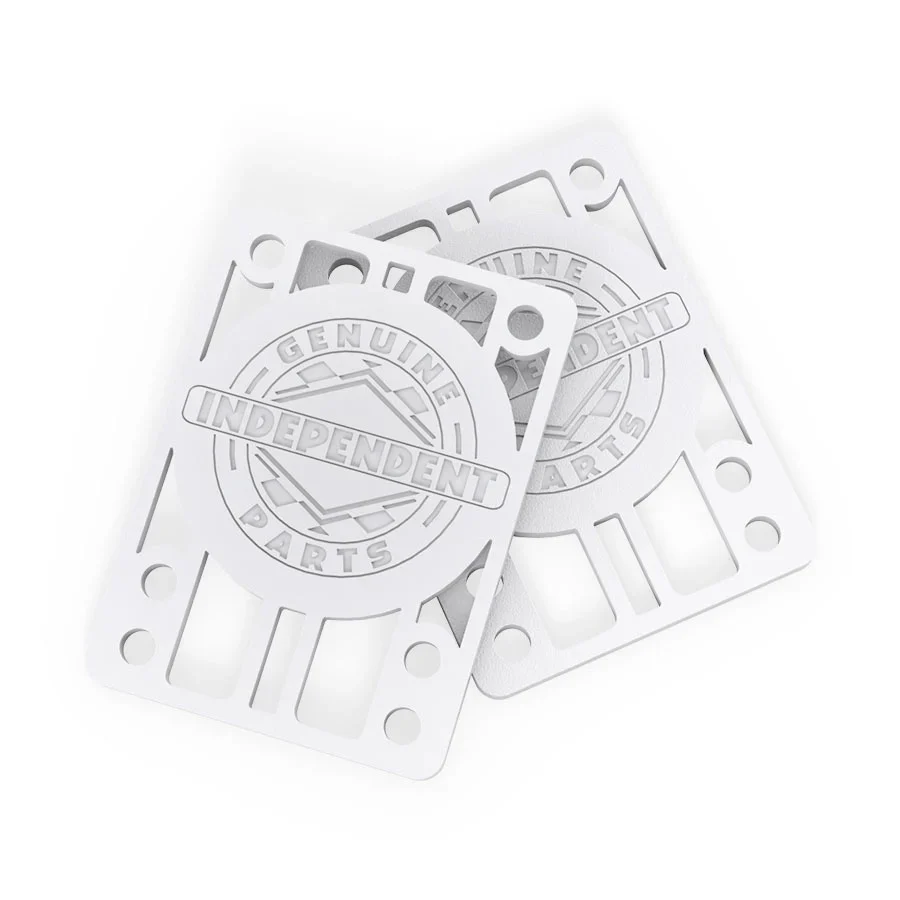 Independent 1/8" Riser - White - Image 2