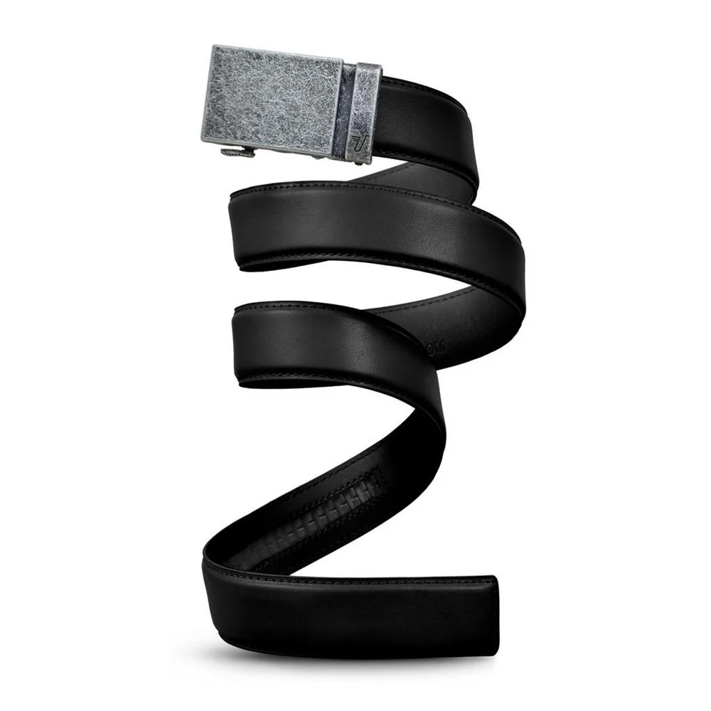 Mission Belt Iron/Black 40mm Leather Belt