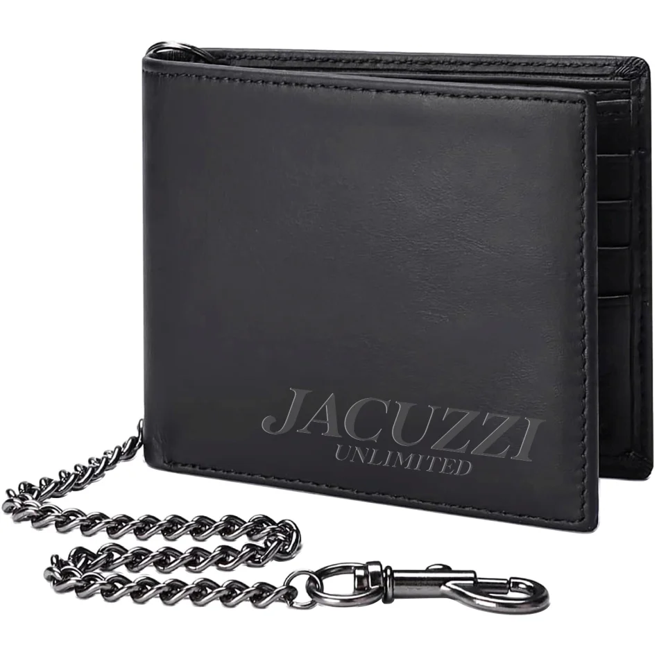 Jacuzzi PU Leather Chain Wallet