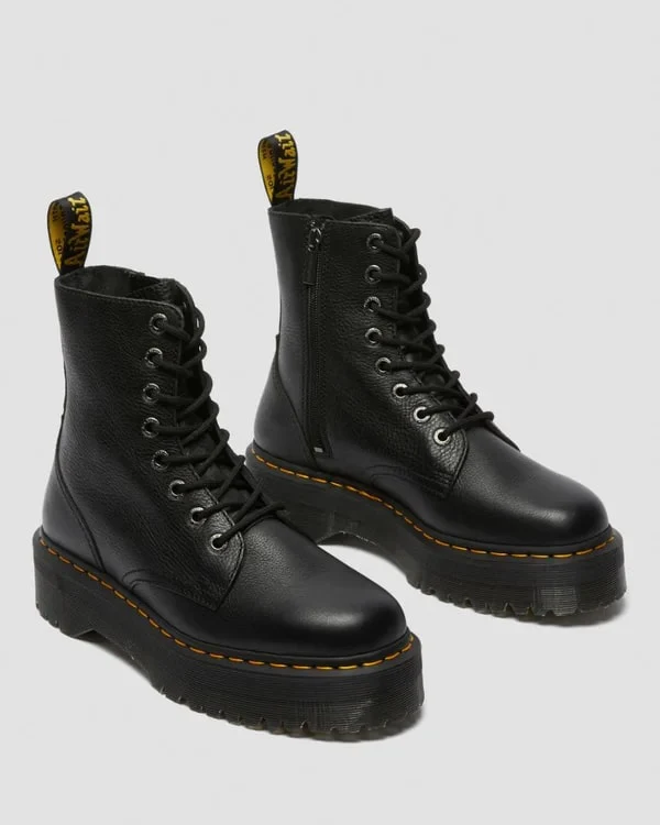 Dr Martens Jadon Pisa Leather Platform Boots - Image 4