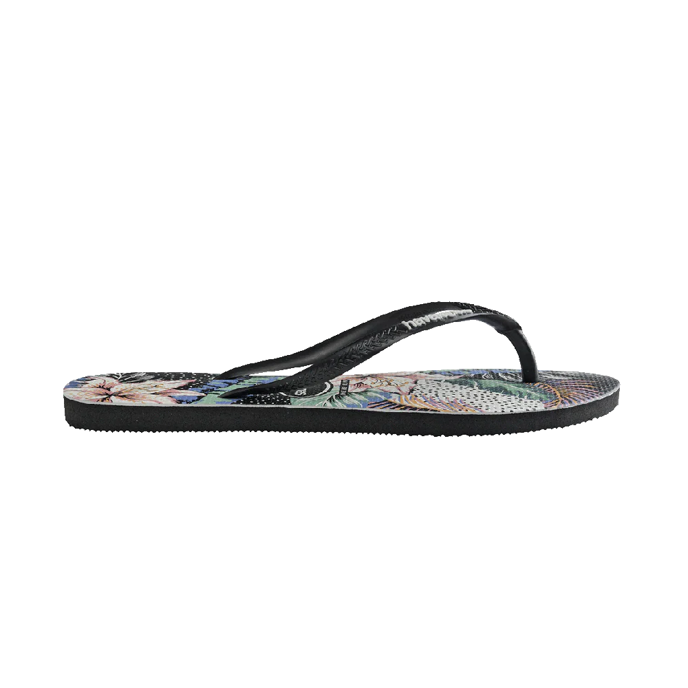 Havaianas Kids Slim Floral Dots Flip Flops - Image 3