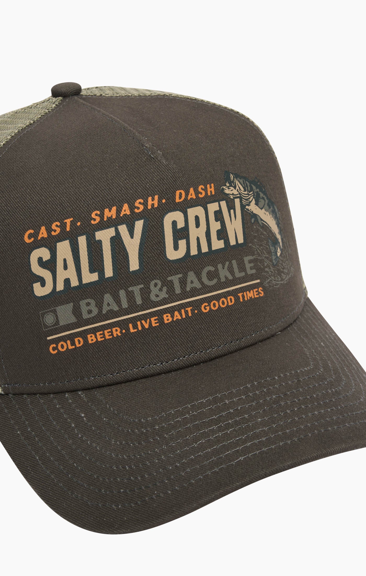 Salty Crew Live Bait Retro Trucker - Image 3