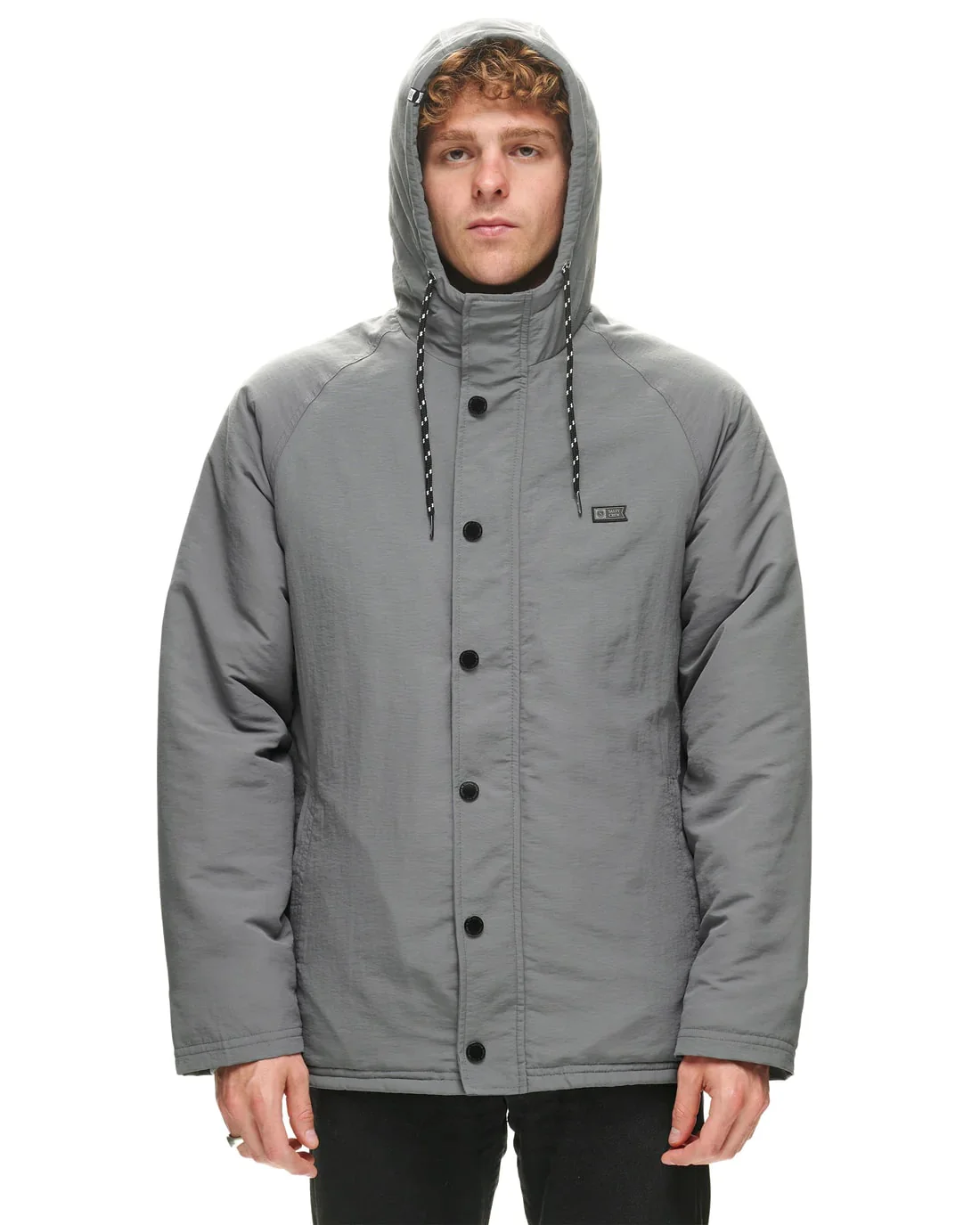 Salty Crew Long Shore Parka Jacket - Image 3