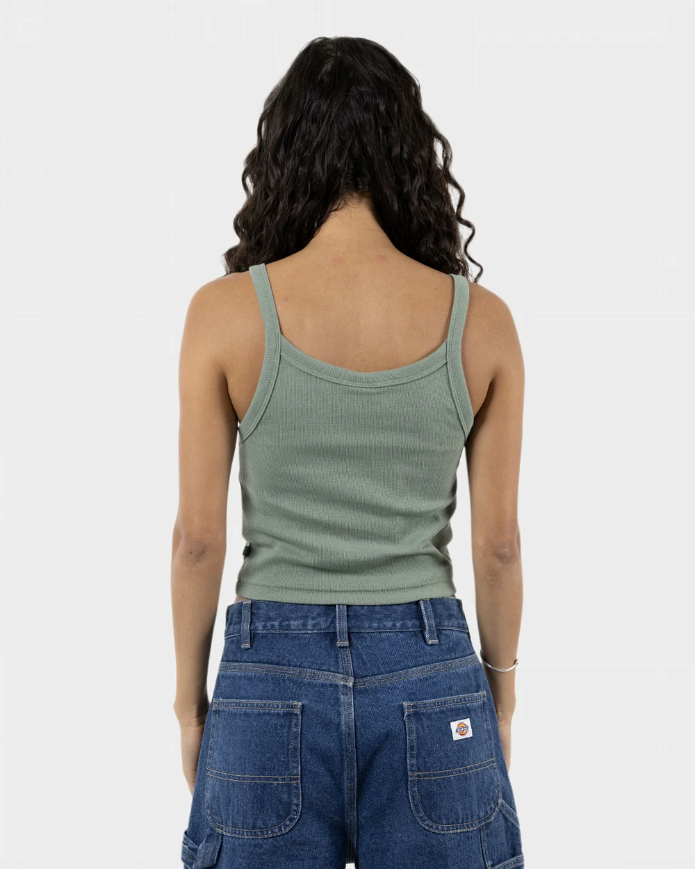 Dickies Longview Mini Cropped Singlet - Image 2
