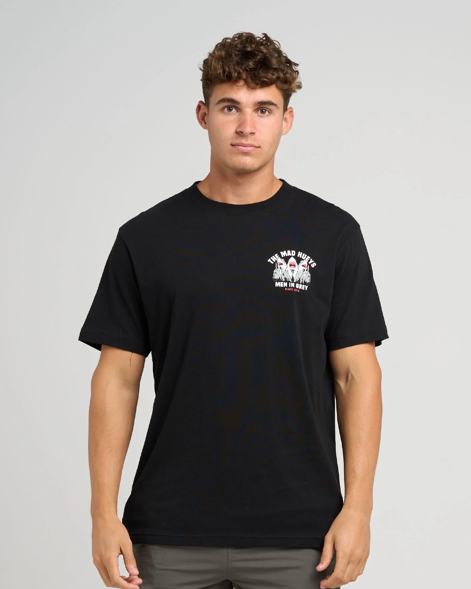 THE MAD HUEYS MEN IN GREY | SS TEE