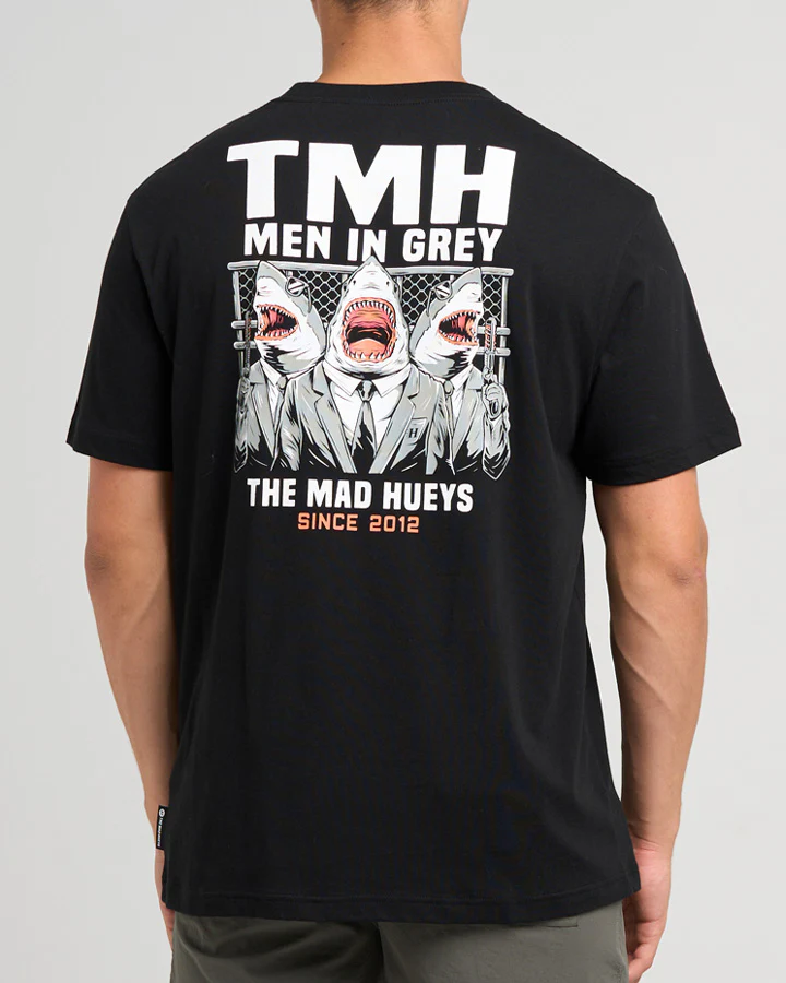 THE MAD HUEYS MEN IN GREY | SS TEE - Image 2