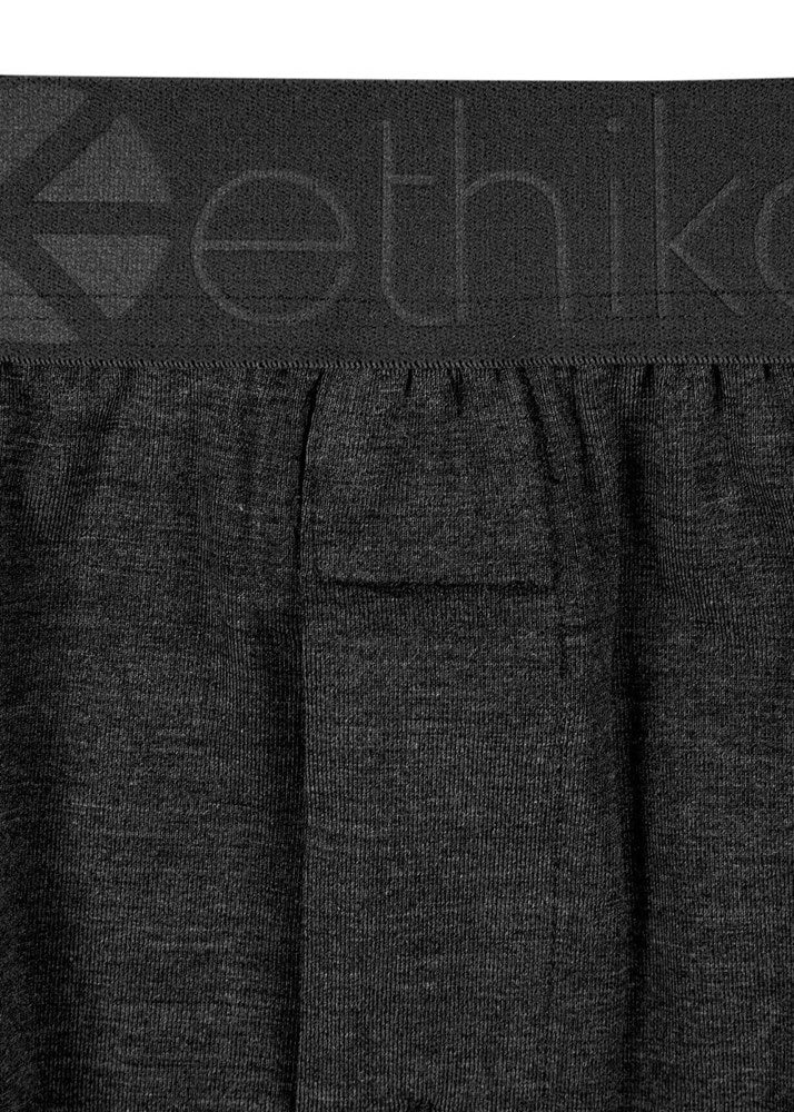 Ethika Mens Dark Heather Premium Modal Alternate - Image 2