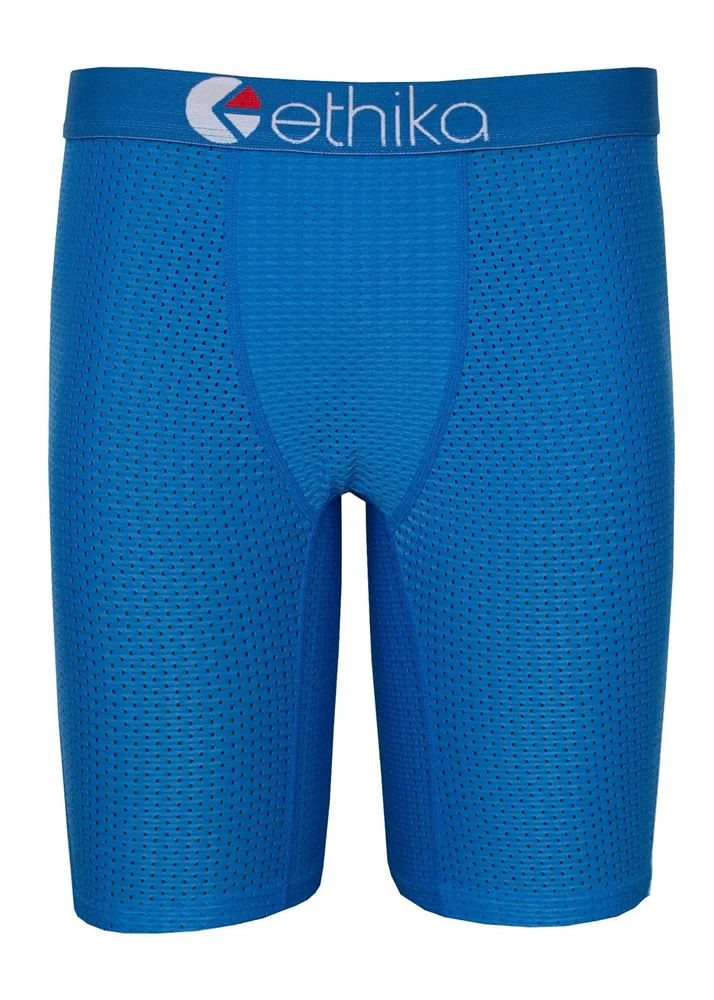 Ethika Mens Flow Blue Performance Staple