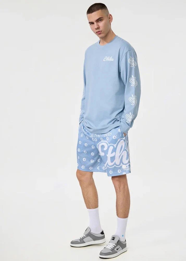 Ethika Mens Ice Banda 7 Inch Basketball Short