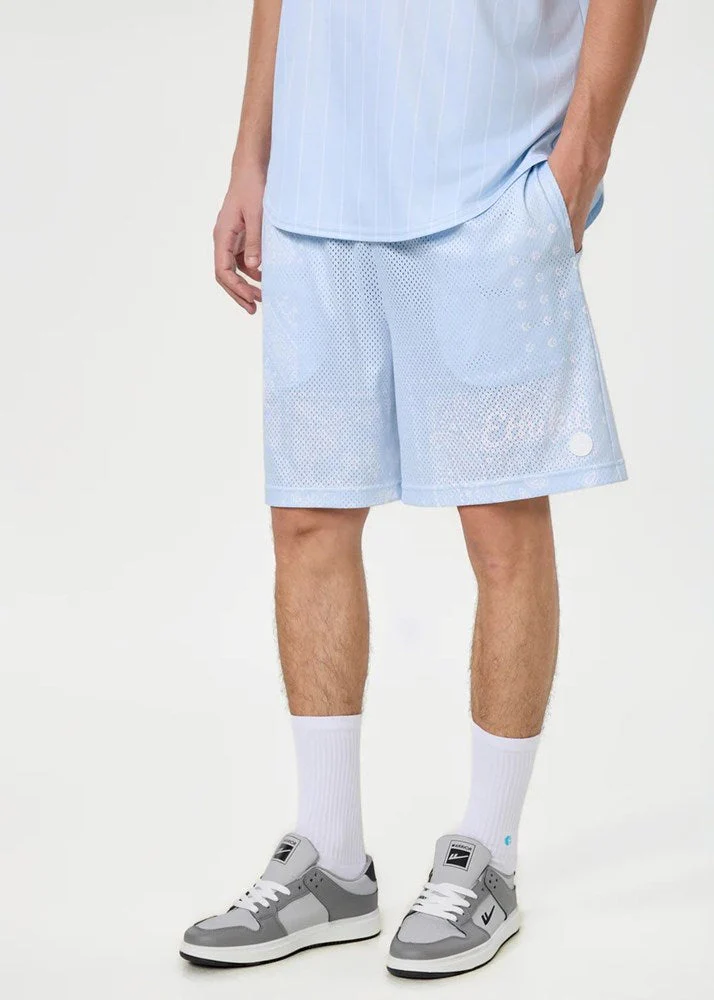 Ethika Mens Ice Paisley 7 Inch Basketball Short - Image 3