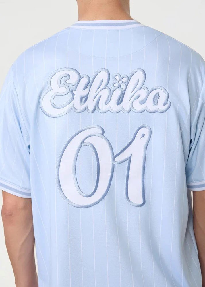 Ethika Mens Ice Paisley Baseball Jersey - Image 2