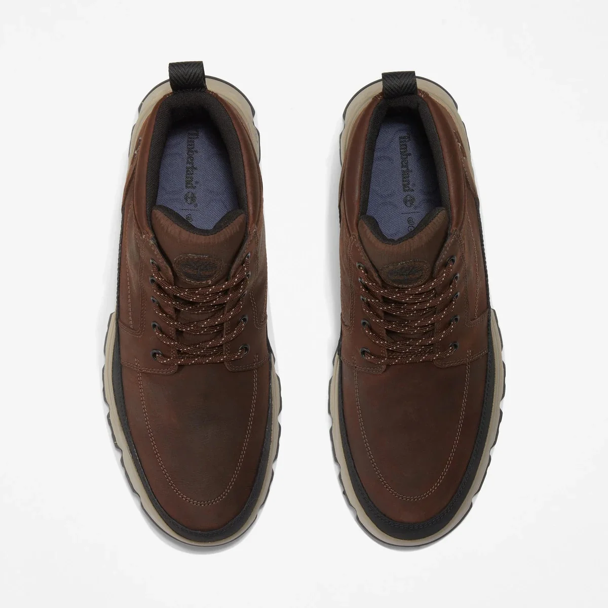 Timberland Mens Originals Ultra Waterproof Chukka V13 - Dark Brown Full Grain - Image 5