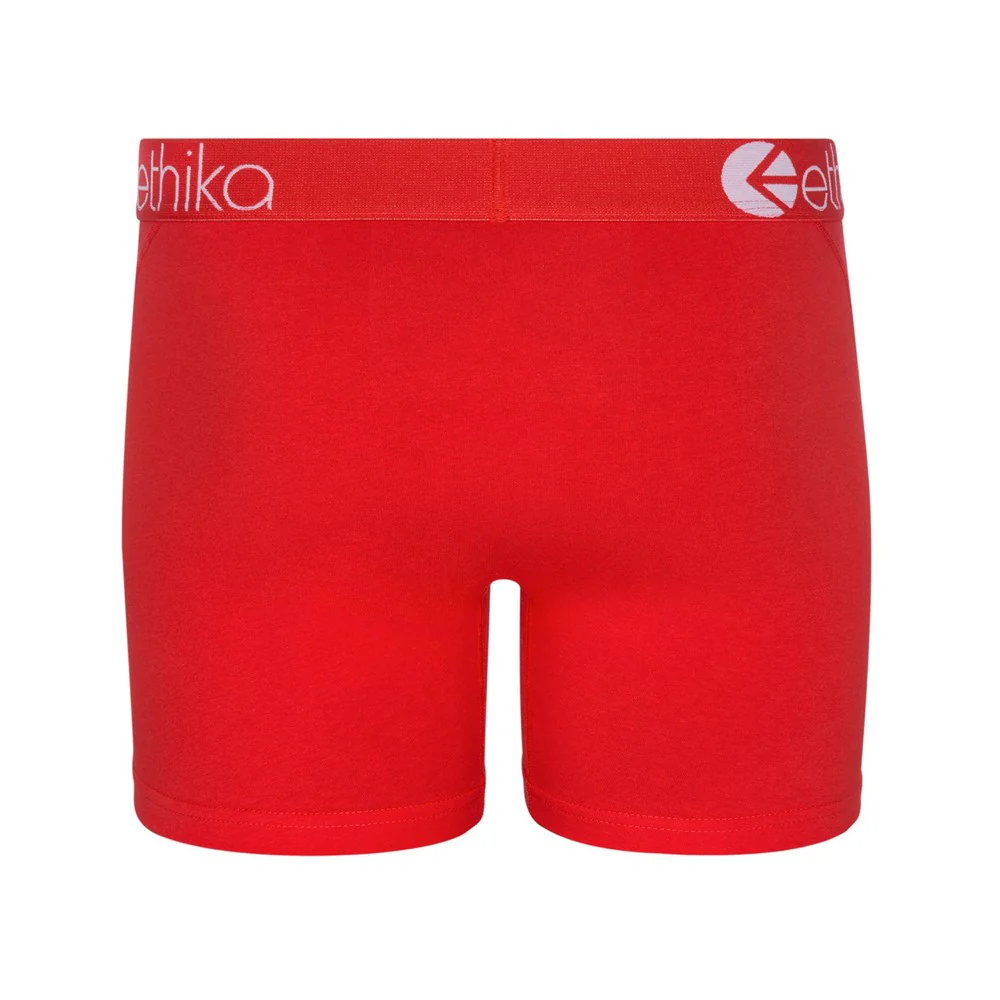 Ethika Mens Red Machine Red Mid - Image 3